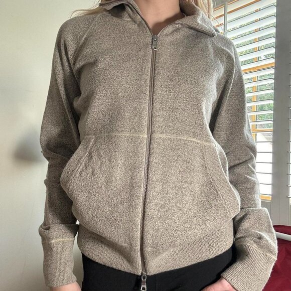 Banana Republic Zip-Up Sweater (Italian Yarn) - Picture 1 of 5
